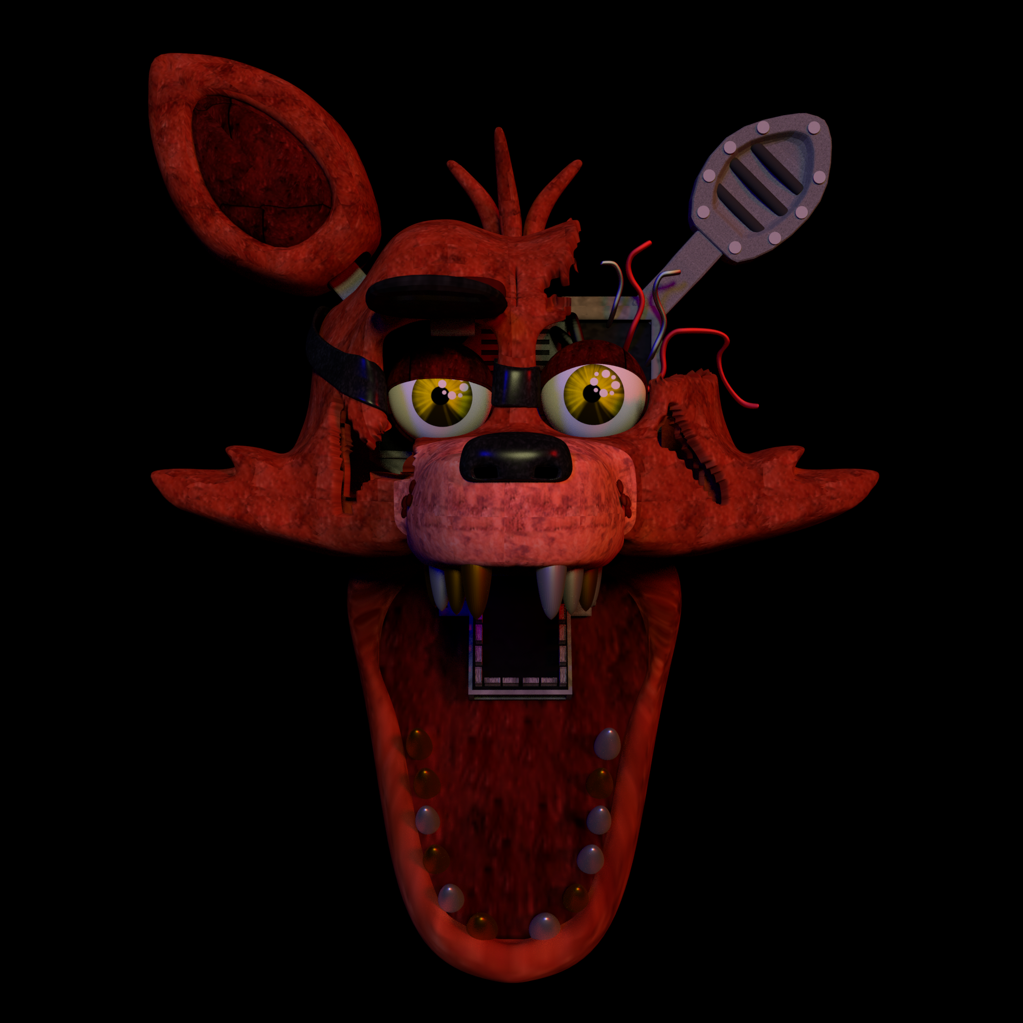 Withered Foxy (FNaF 1) by LukasEmanuel12 on DeviantArt