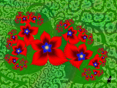 UF chain pong 587 Happy flowers
