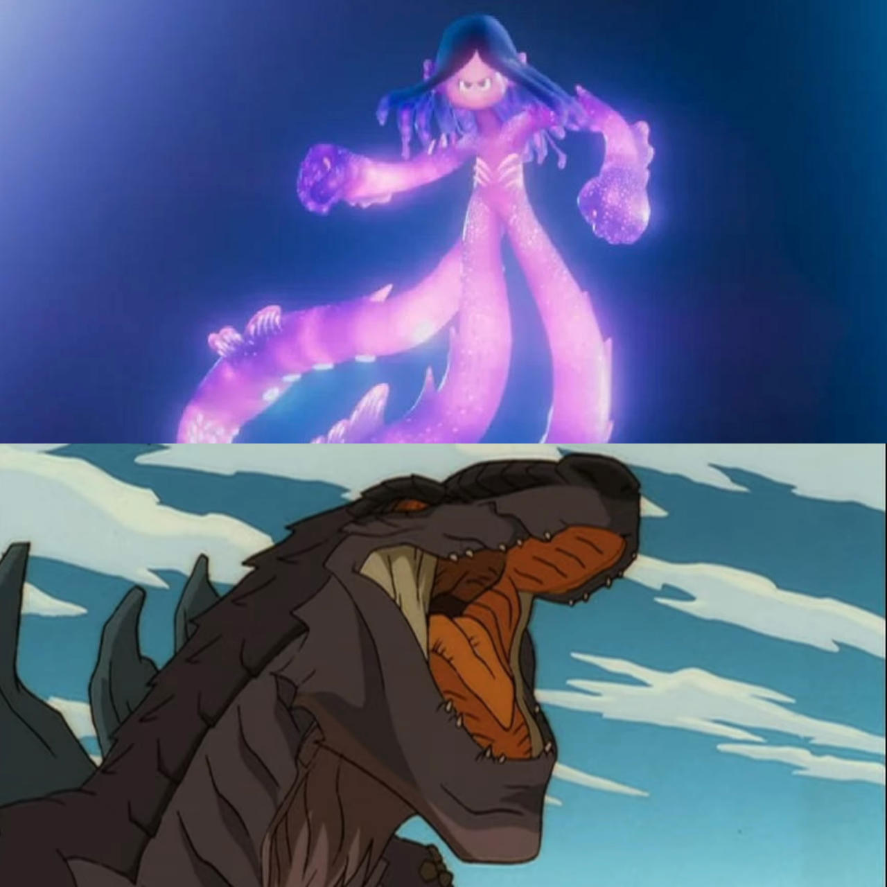 Ruby Gillman vs Godzilla (GTS) by Amerigoji on DeviantArt