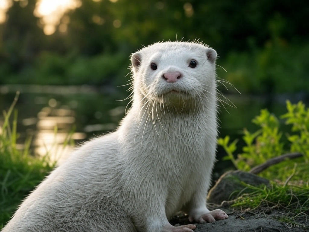 Albino Otter 2 By Amerigoji On DeviantArt albino-otter-2-by-amerigoji-on-deviantart