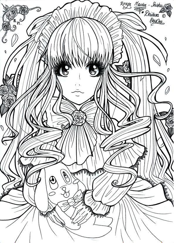 - Pure Rose - Lineart -