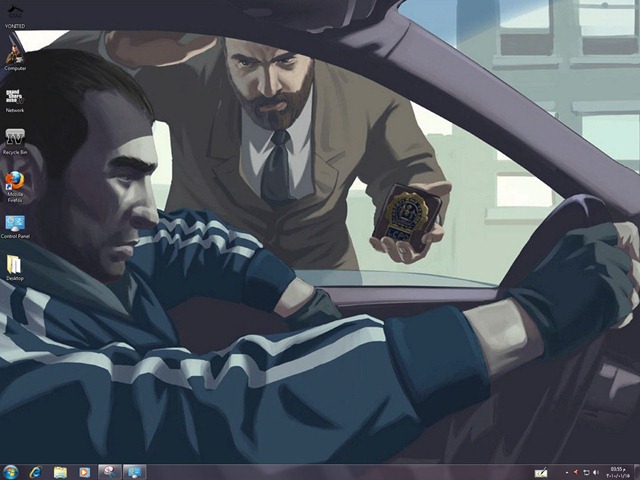 GTA IV 2 Windows 7 Theme