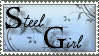 Steel Girl Stamp