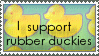 Rubber Duckie Stamp