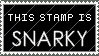 Snarky Stamp