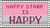 Happy Stamp is Happy