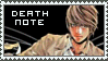 Death Note stamp by HappyStamp