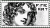 Fine Art stamp by HappyStamp