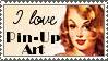 Pin Up Stamp by HappyStamp