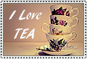 Tea Cups stamp