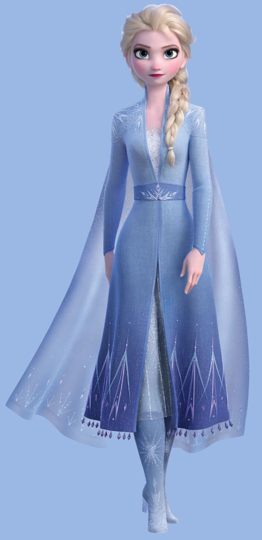elsa frozen 2 blue dress Elsa Classic Child Costume