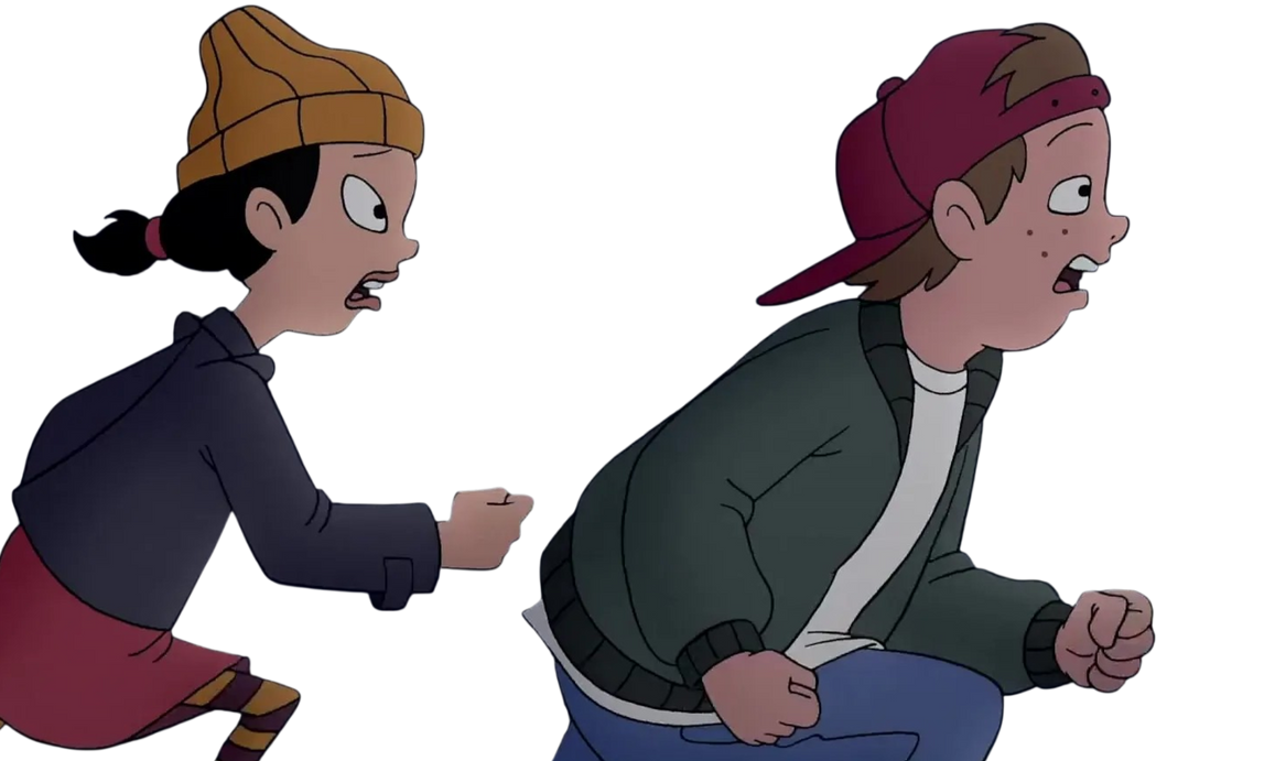 Spinelli Recess Vector TJ and Spinelli Running (Recess School's Out) Png by ...