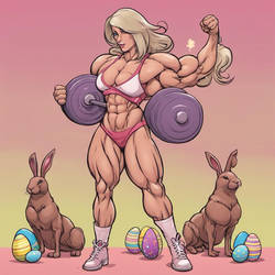 Muscle Female Easter