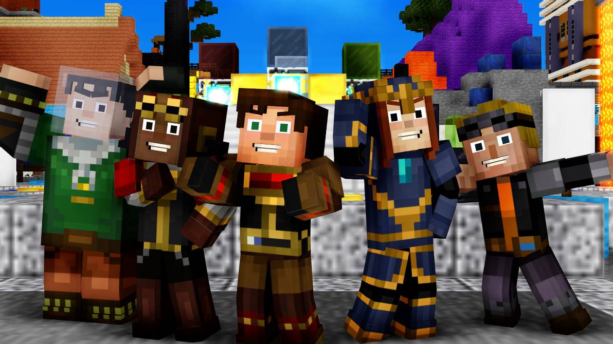 Minecraft Storymode Poster Season 2 by Awesomefan60 on DeviantArt