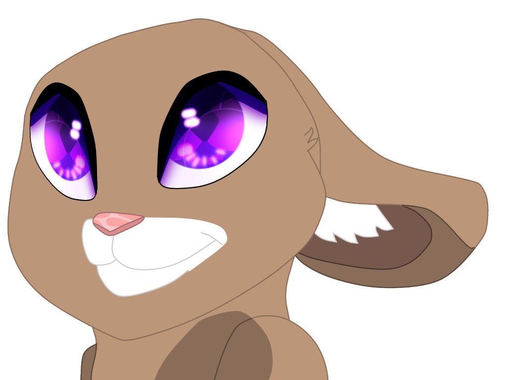 Rabbit redraw by AnnoyingKat on DeviantArt