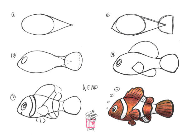 How To Draw Nemo By Diana-Huang On Deviantart