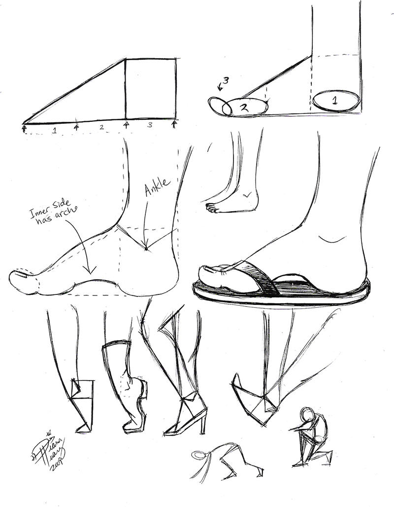 Draw Feet 1