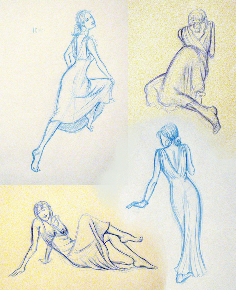 10 Minute Figure Drawings