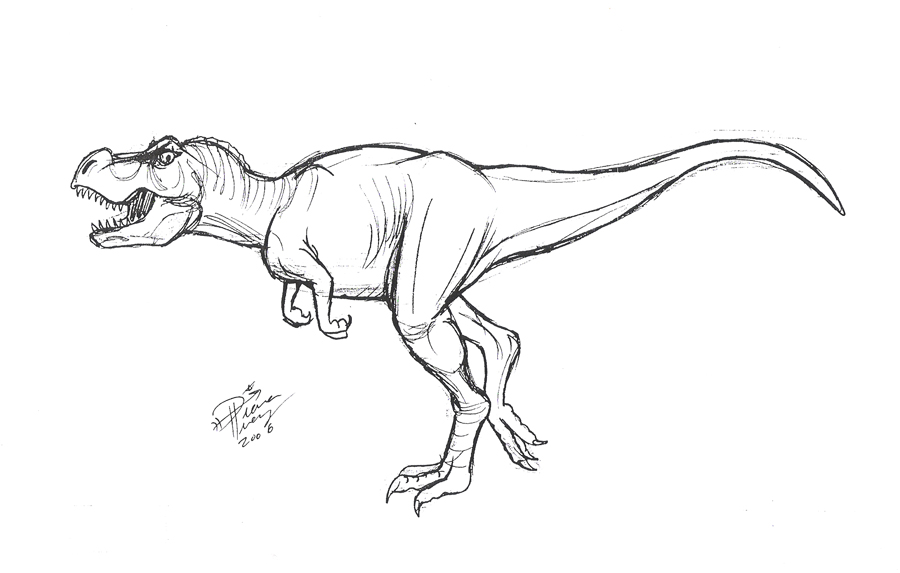 Let's draw a T-Rex! #drawingtutorial #dinosaur #Trex #howtodraw