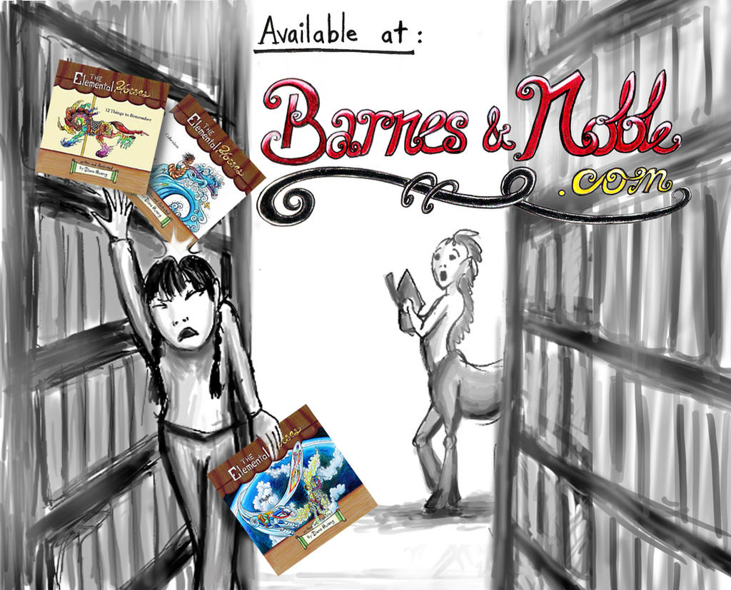 Second Barnes and Noble Advertisement by Diana-Huang