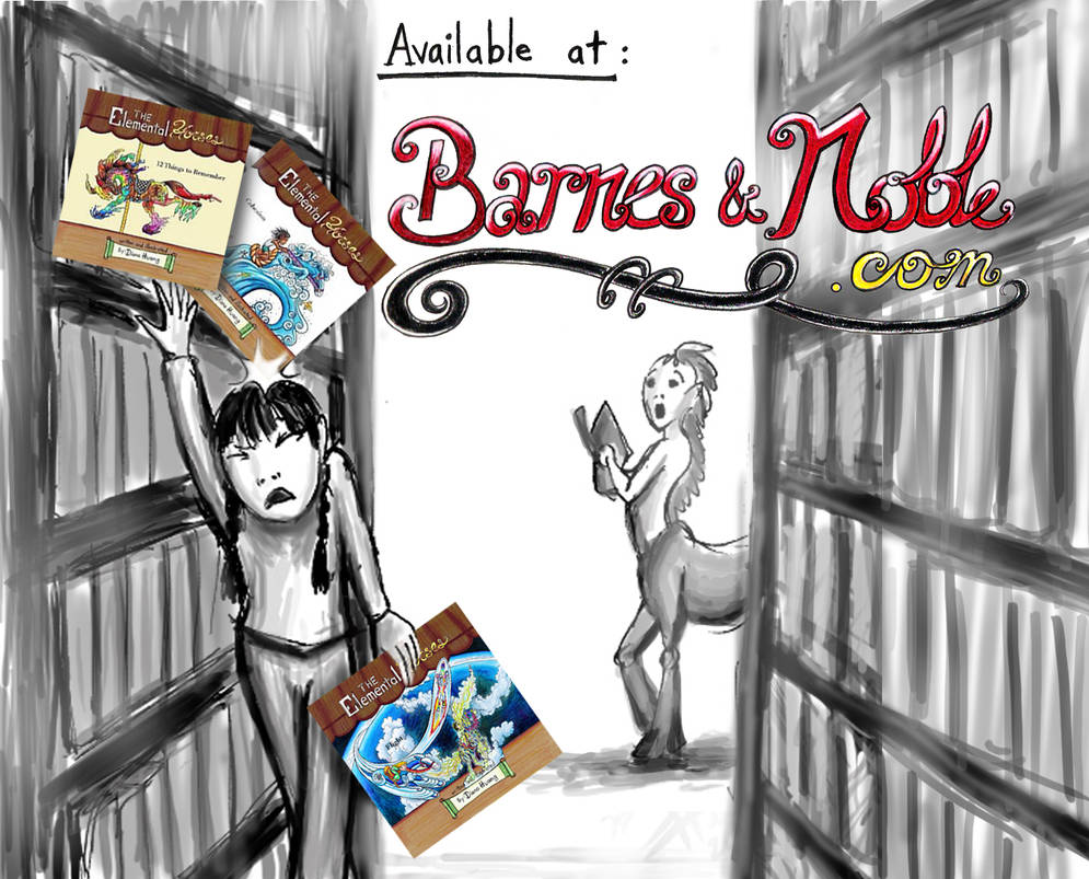 Second Barnes and Noble Advertisement by Diana-Huang