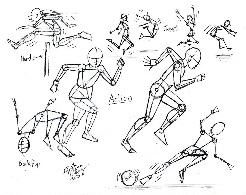 Draw More People in Action by Diana-Huang on DeviantArt