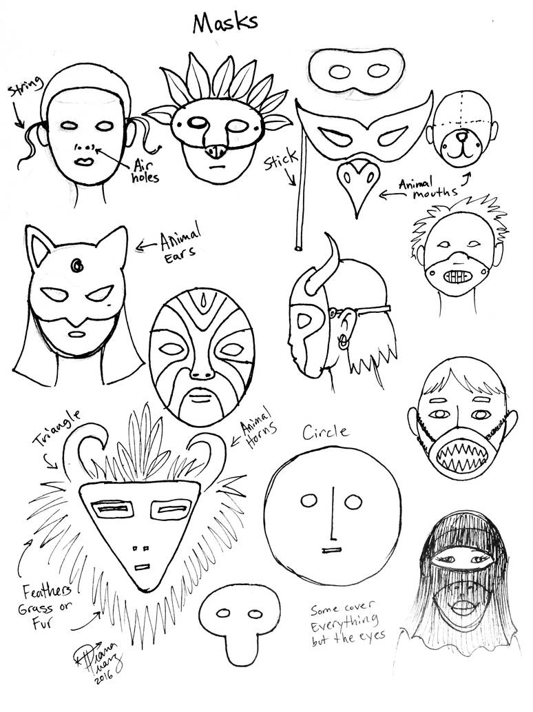 Drawing Animation Masks Draw Masks by Diana-Huang on DeviantArt