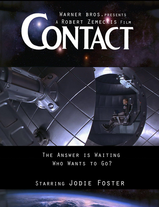 Contact Movie Poster by Diana-Huang