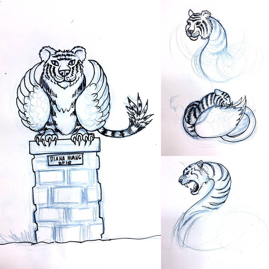 TigerSwan concept sketches by Diana-Huang