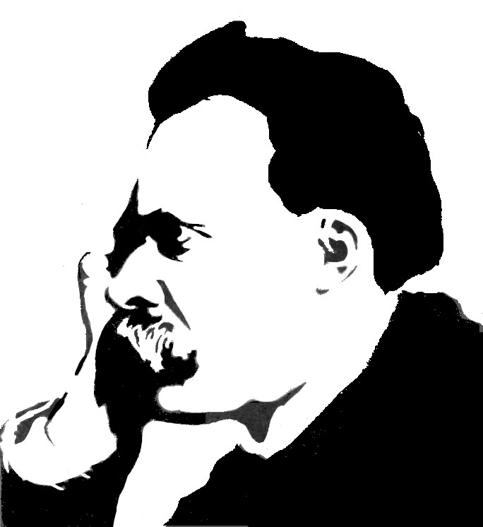 Nietzsche Stencil 2