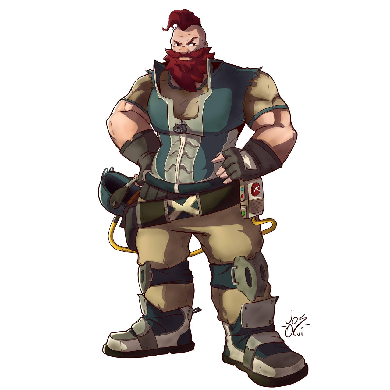 Character design final art by Josh0vi on DeviantArt