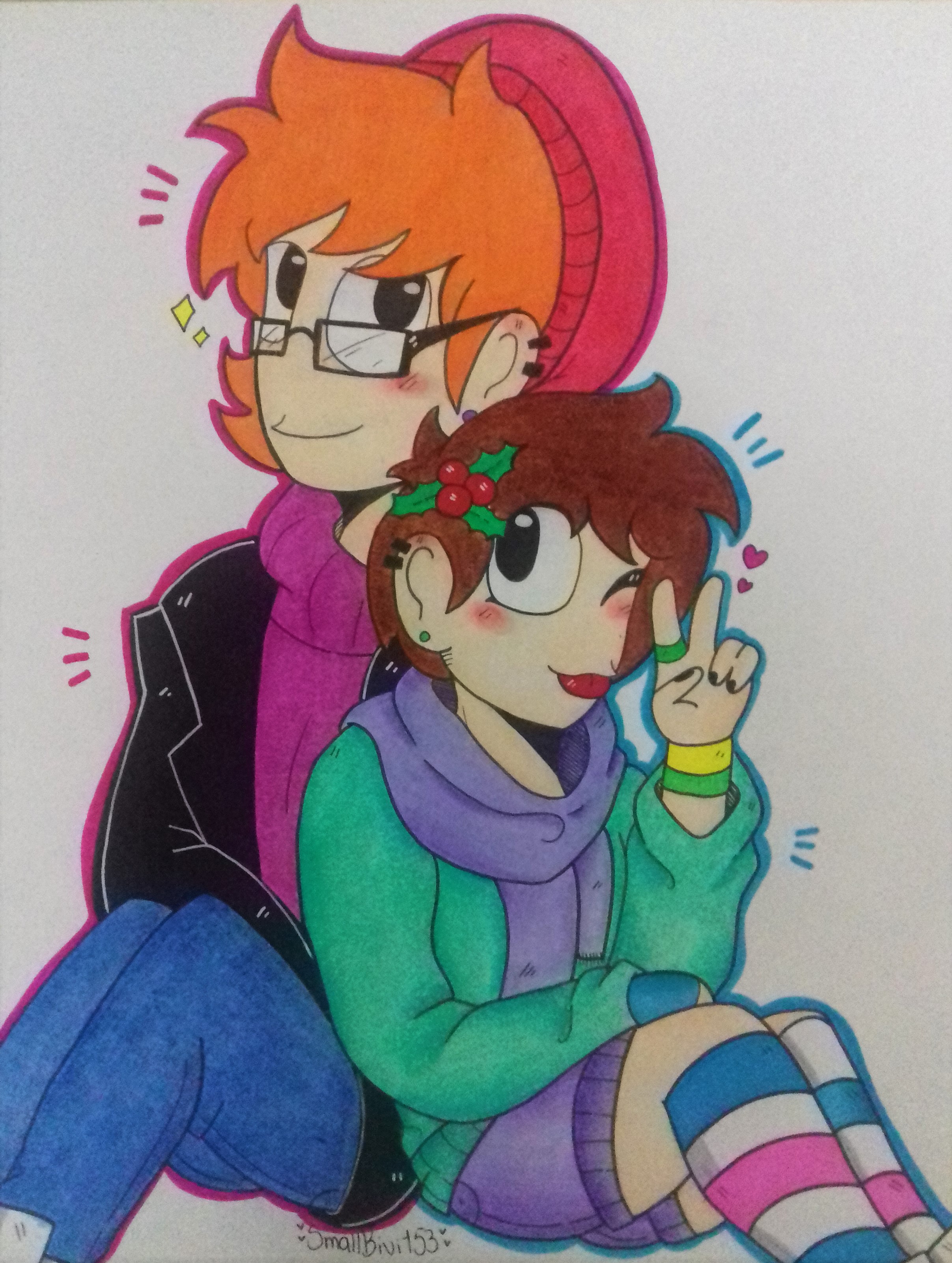 Matt, Edd, and Tom from EddsWorld by KawaiiSpaceEgg on DeviantArt