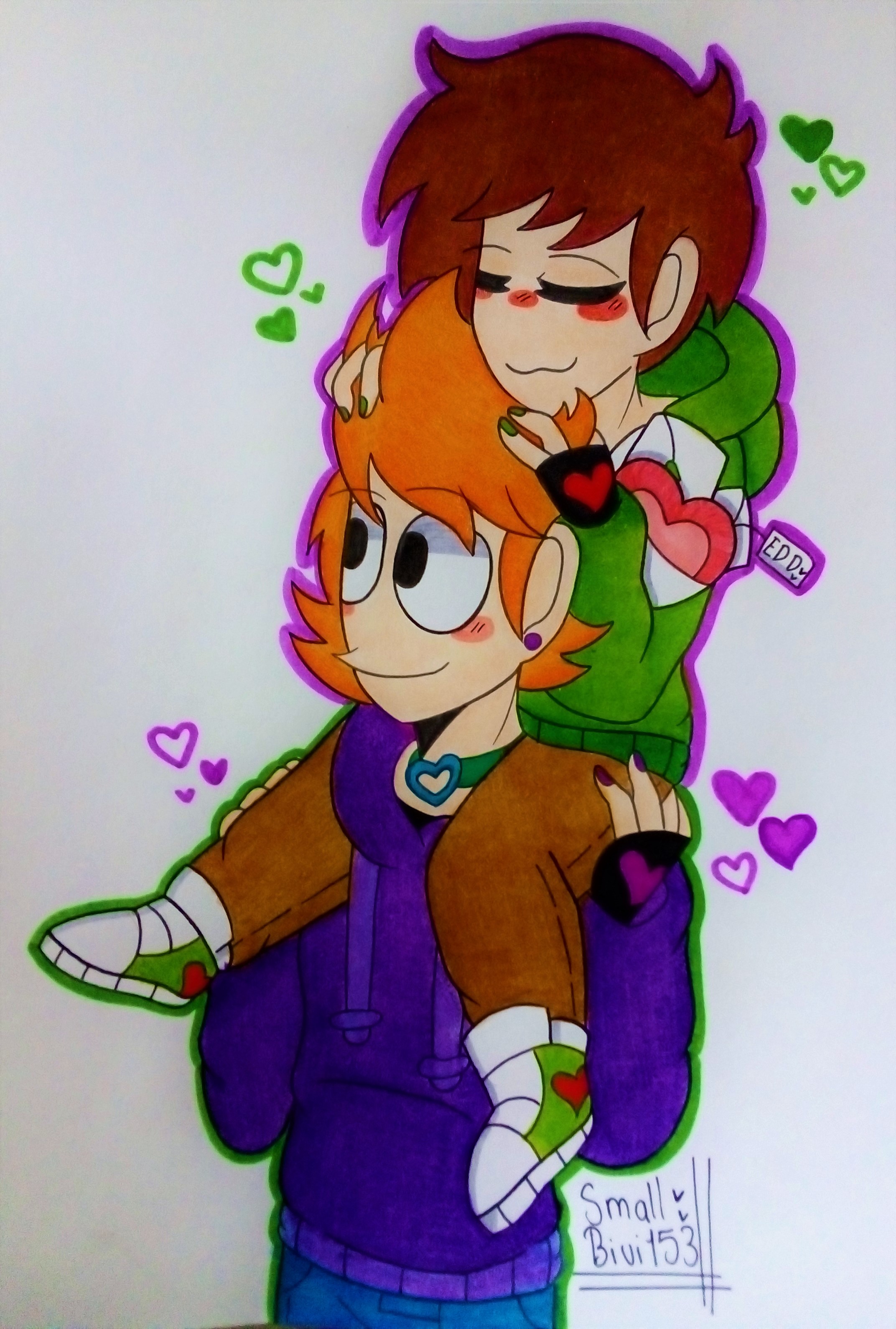 Etlod_ on X: I love drawing them both #eddsworld #MattEdd