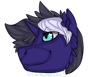 Iron Artist Headshot: Big Blue Pony