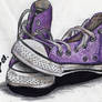 Purple Converse Shoes