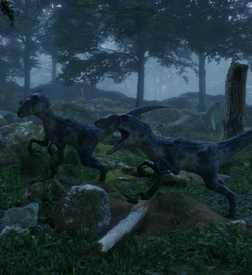 Jurassic park III raptors by simonmoberg on DeviantArt