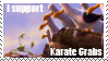 Karate Crabs Stamp