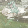 Totodile Reflection