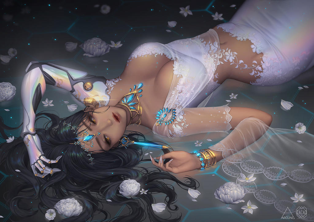 Wedding dress Symmetra by lovecacao