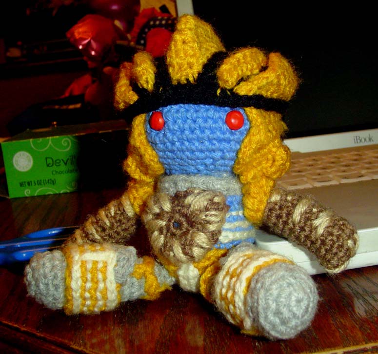 Transformers Crochet:  Dinobot