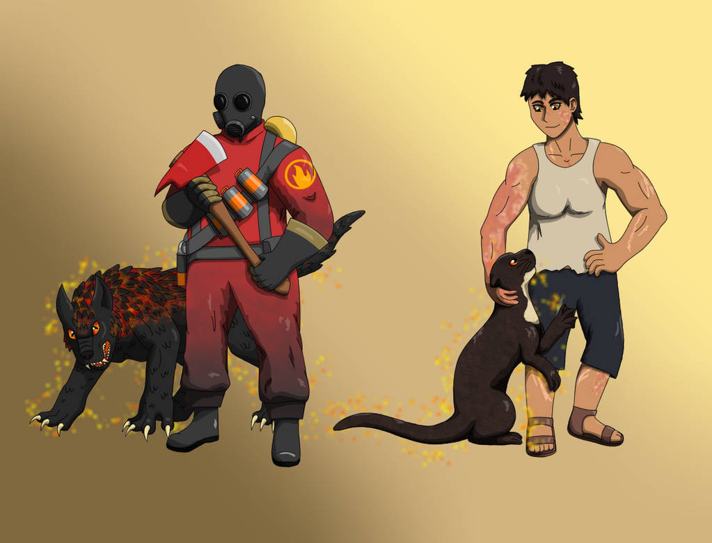 Pyro profile by Vildtiger on DeviantArt