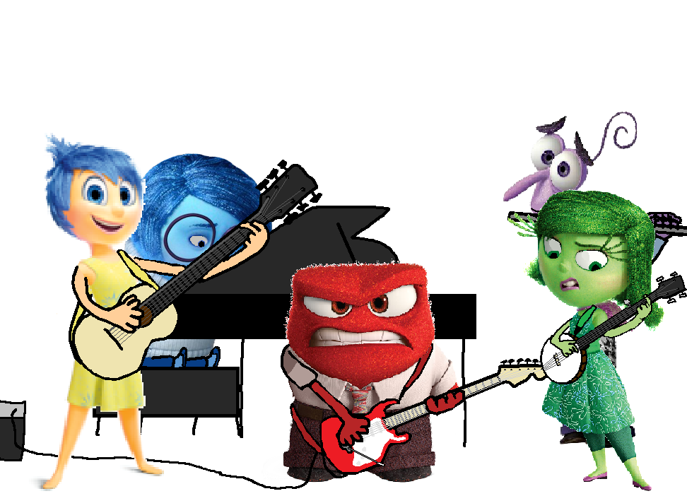 Inside Out Characters Playing Musical Instruments by joebarnesandbanjo on DeviantArt Inside Out Characters Playing Musical Instruments by joebarnesandbanjo on DeviantArt