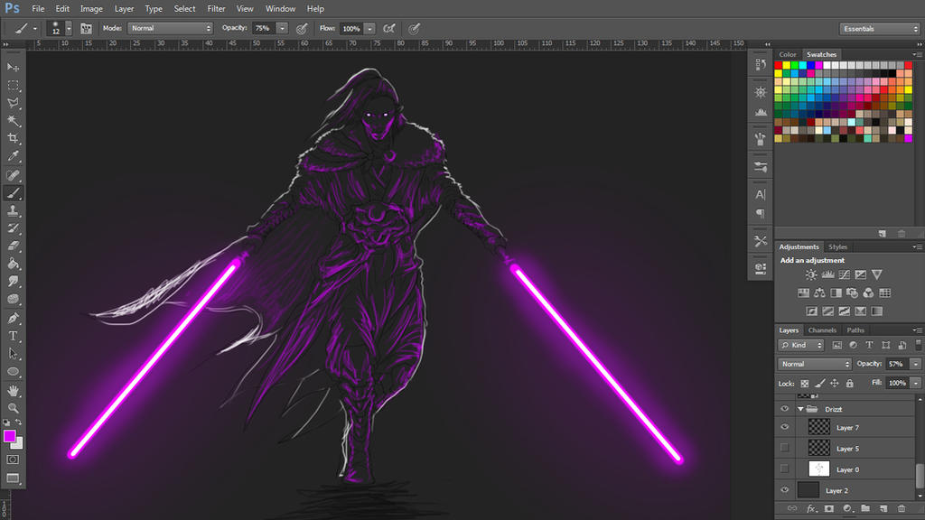 Light Effect Deviantart Doodling the light effects WIP by Juntacu on DeviantArt