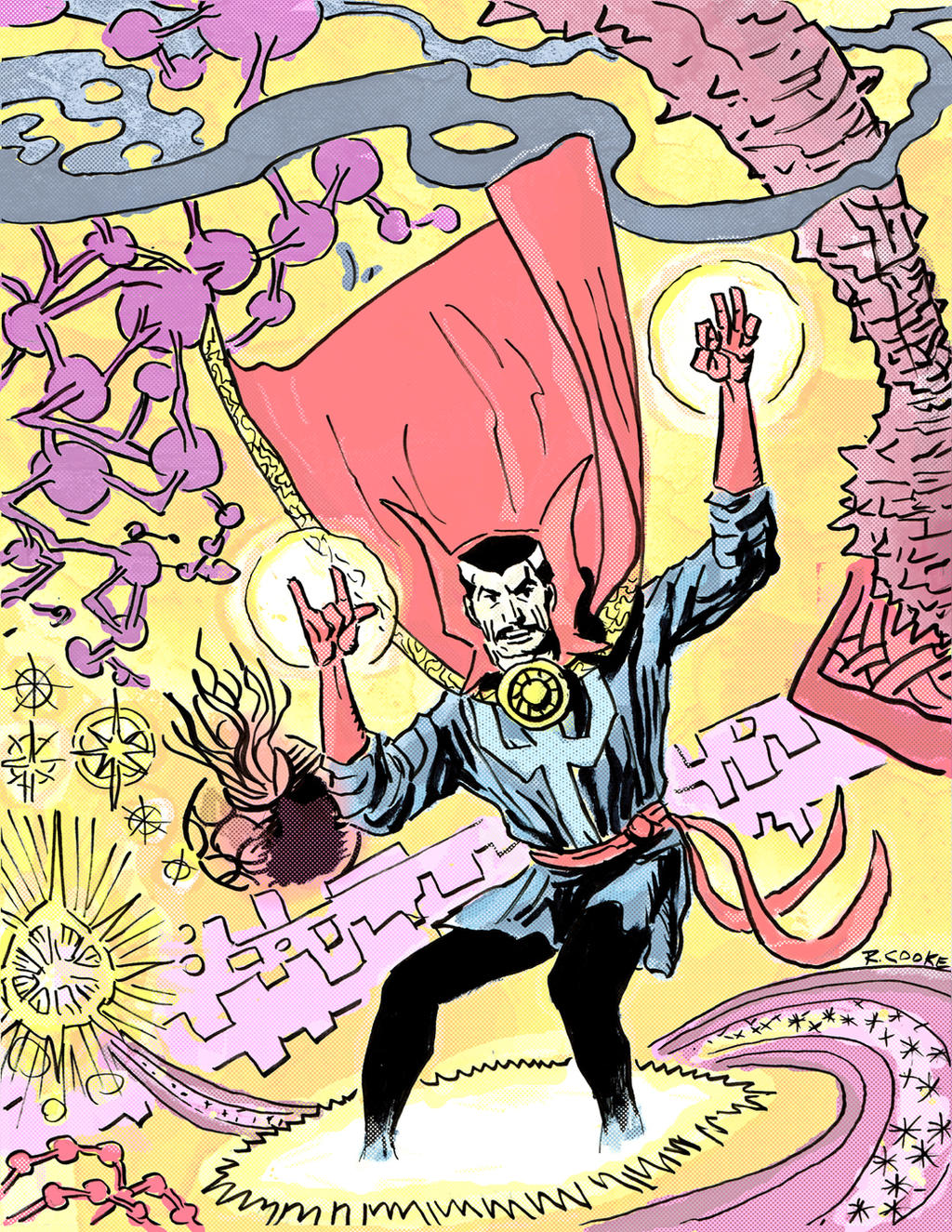 Doctor Strange Color by ClaytonCooke on DeviantArt