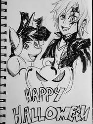 Inktober Day 31 - Happy Halloween! by Solratic