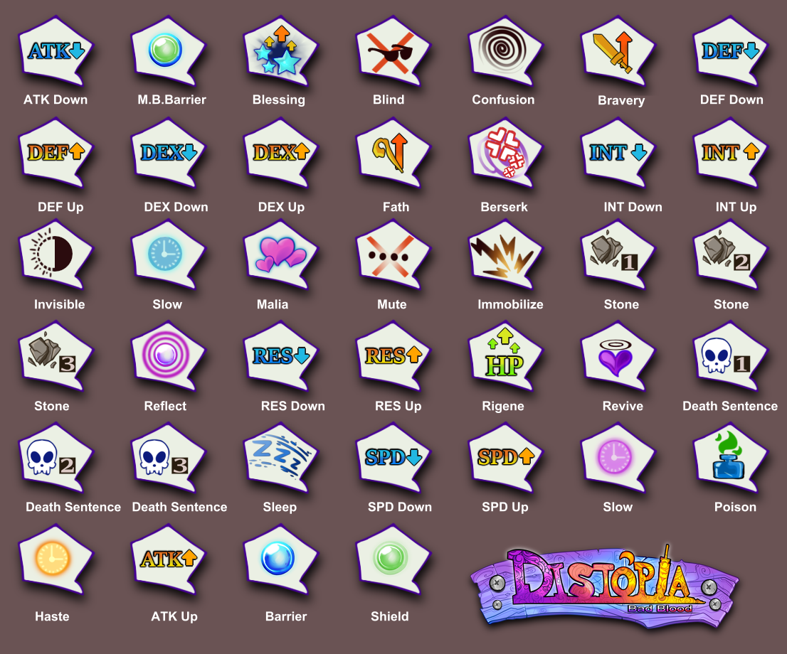 Status effects icon by Criopixel on DeviantArt