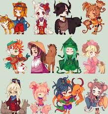 chibi signs by teto22892 on DeviantArt