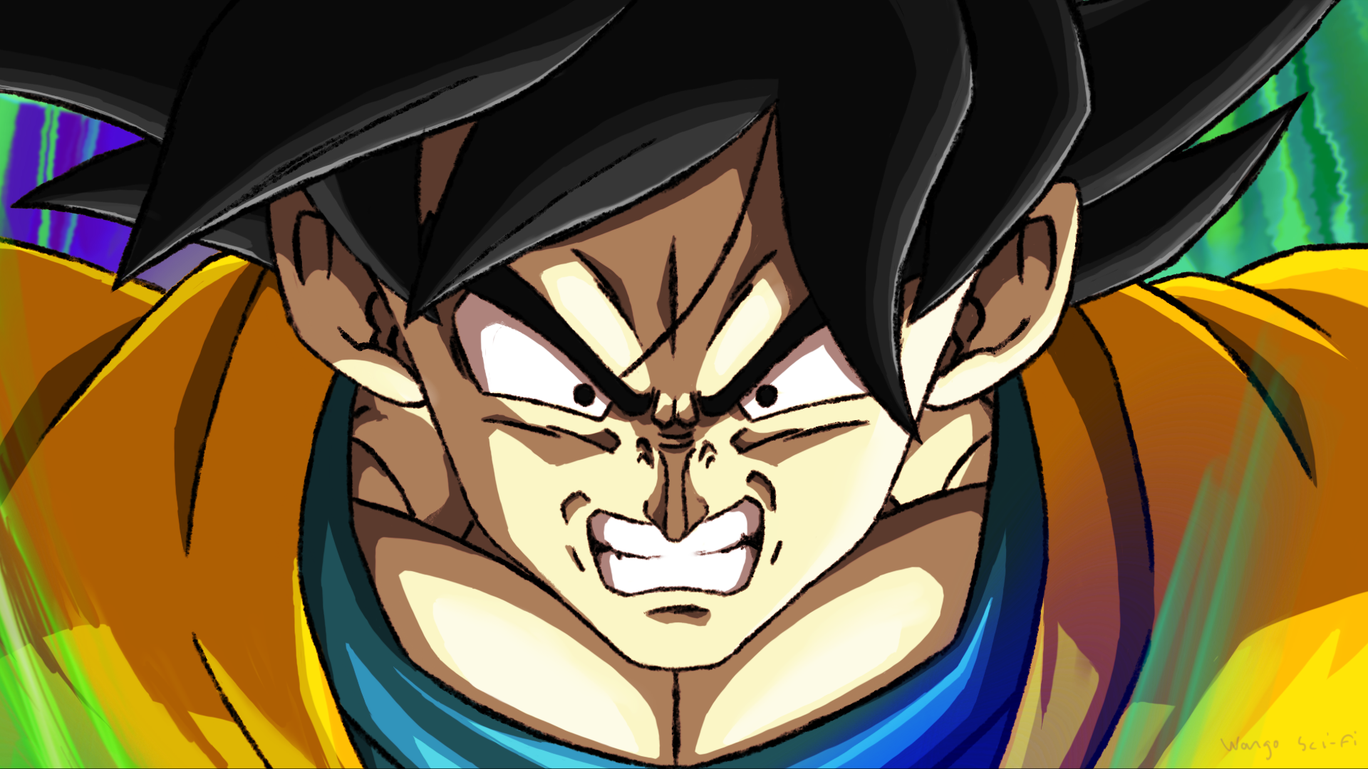 Trunks on the new planet Vegeta by WargoSciFi on DeviantArt