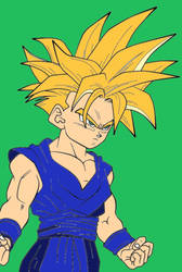 Gohan Super Saiyan color