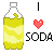 i heart soda yellow